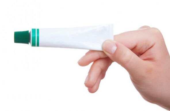 medicine in the form of a cream for the treatment of nail fungus